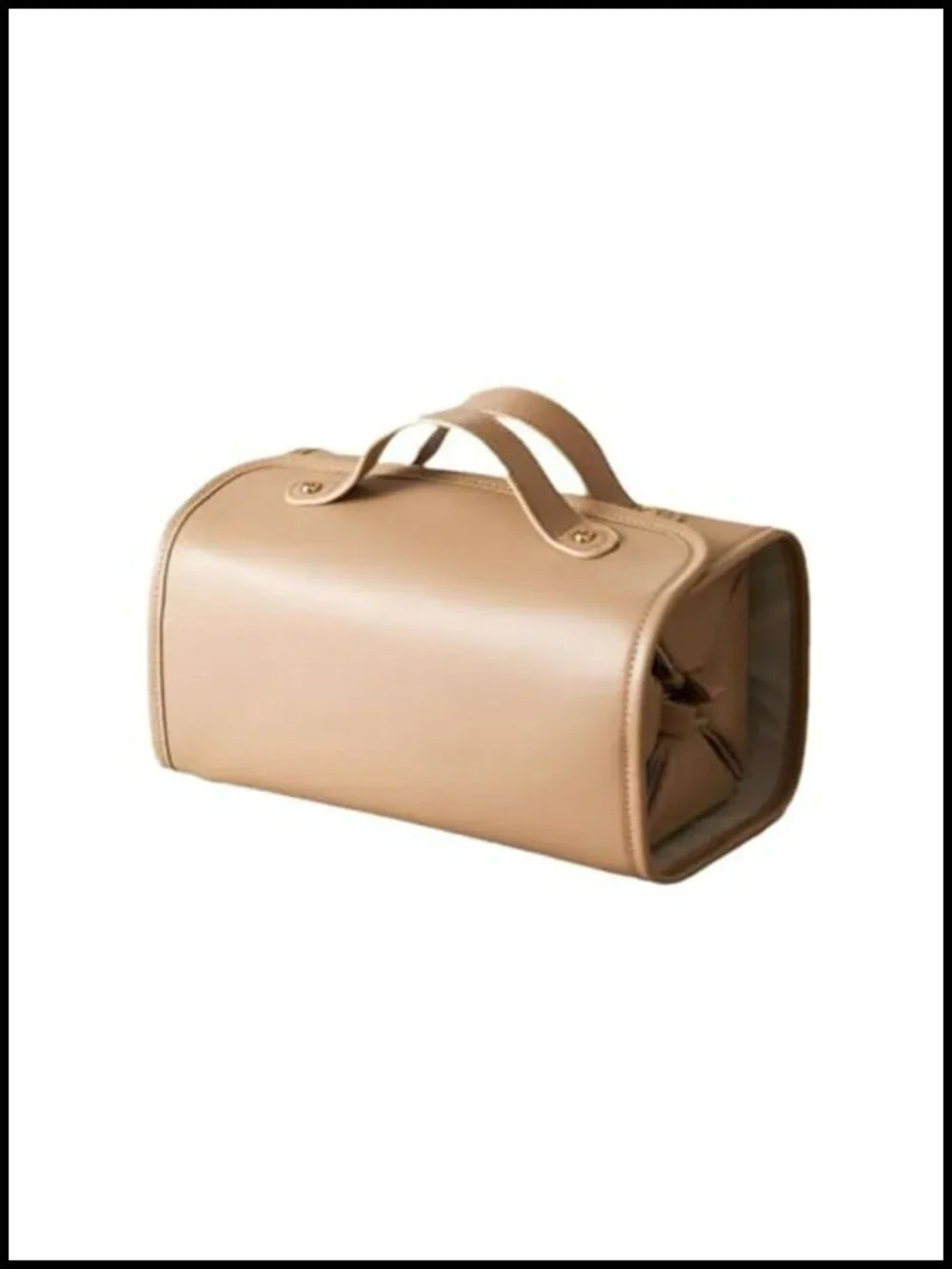 Large Travel Makeup Bag Detachable 4-in-1 Leather Cosmetic Organizer Waterproof